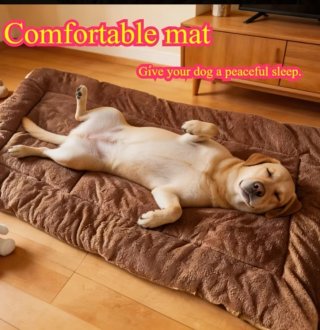 Cama felpa perro 120x60cm con cara fresca