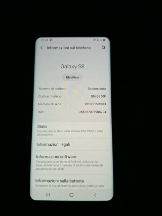 Samsung Galaxy S8 64GB Nero