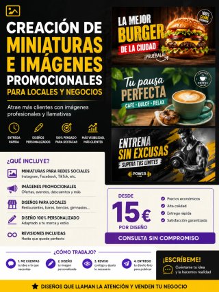 Imágenes y Miniaturas para Locales/Particulares