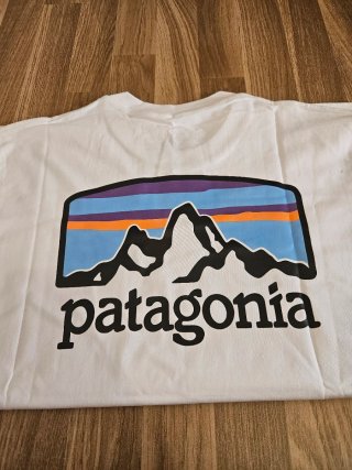 T-shirt Patagonia Branca