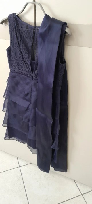 Vestito Luisa Spagnoli Blu in seta