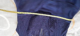 Vestito Luisa Spagnoli Blu in seta