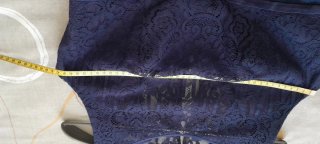 Vestito Luisa Spagnoli Blu in seta