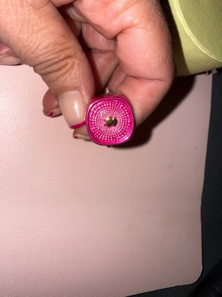 Anillo Tous Rosa y Dorado
