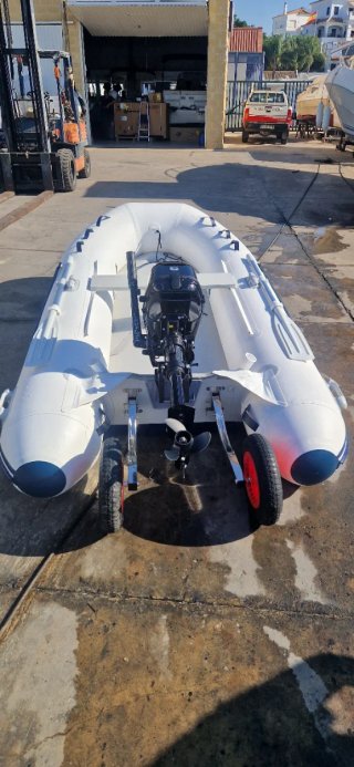 Zodiac 3.20 con motor Mercury 6cv