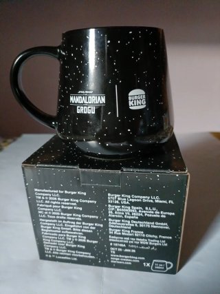 The Mandalorian Taza Burger King sin usar