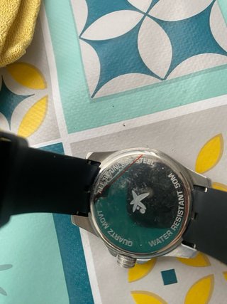Reloj Timberland Hombre Negro y Plateado
