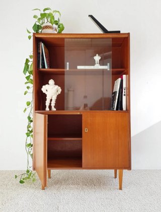 Vitrina Mid Century. Francia, 60s.