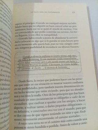 La inutilidad del sufrimiento.