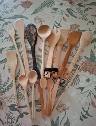 Set Cucchiai e Utensili Legno