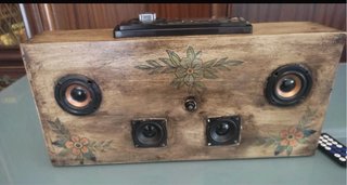 Radio Bluetooth Casera Hecha a Mano