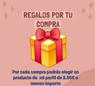 Regalos por compra