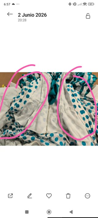 Vestido Flamenca Talla L (40/42)
