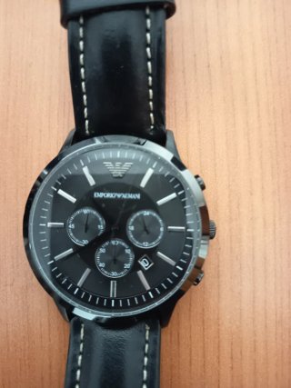 Reloj Emporio Armani AR2461 Negro/Plata