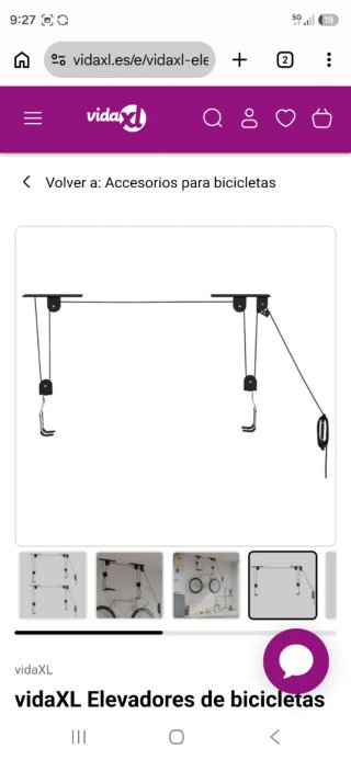 Colgador de Bicicletas