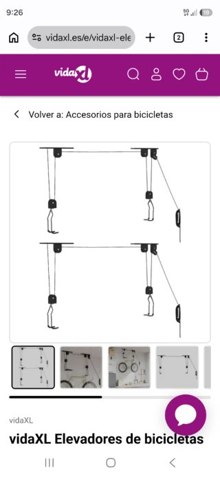 Colgador de Bicicletas