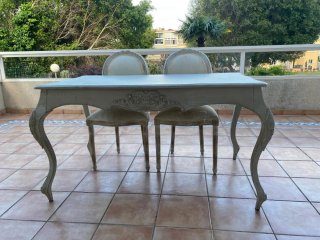 Mesa y 4 Sillas Comedor Exterior