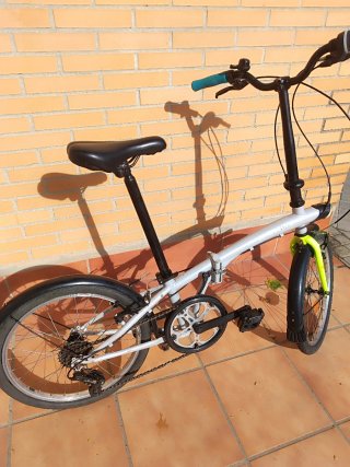 Bicicleta plegable Btwin 6V