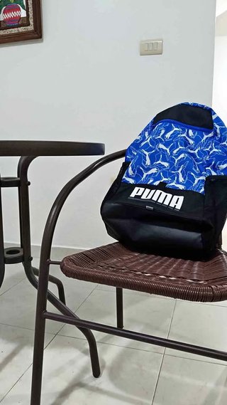 Bolso Puma Azul y Negro