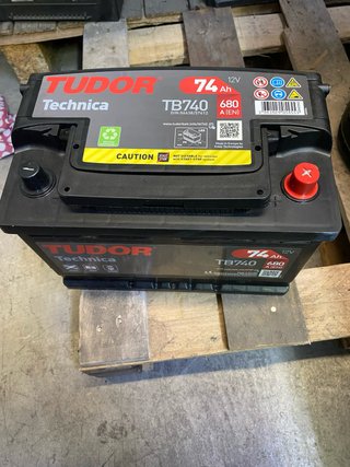 Batería Tudor Technica TB740 74Ah 12V