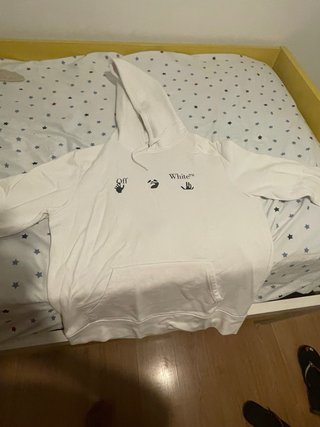 Sudadera Off-White Blanca