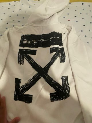 Sudadera Off-White Blanca