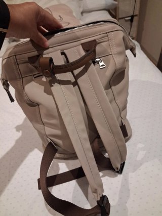 Mochila Beige y Marrón