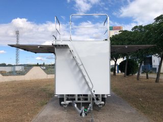 Remolque especial para drones