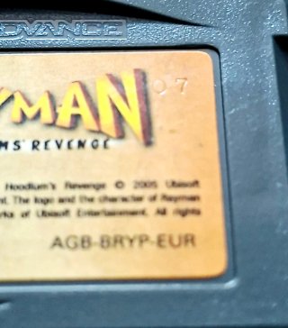 Rayman Hoodlum's Revenge GBA Game Boy Advance