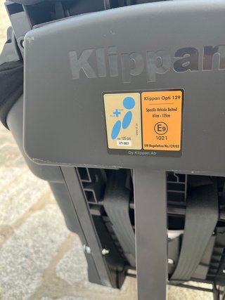 Silla coche Klippan Opti 129