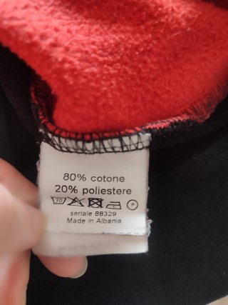Felpa Ducati nera e rossa
