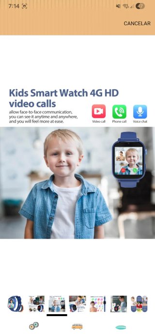 Orologio Smart Bambini Chiamate e GPS NUOVO