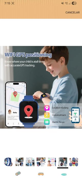 Orologio Smart Bambini Chiamate e GPS NUOVO