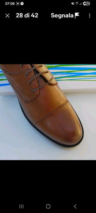 Scarpe eleganti uomo Montefiori marroni 40 a 45