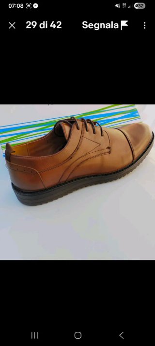 Scarpe eleganti uomo Montefiori marroni 40 a 45