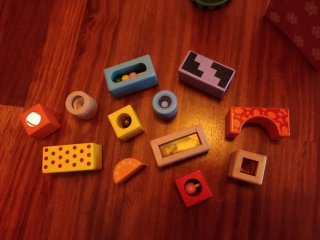 Juguetes apilables y encajables 0-2 años