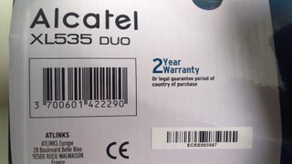 DUO TELEFONO INALAMBRICO - ALCATEL XL535