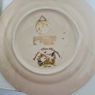 2 Platos Decorativos Cerámica