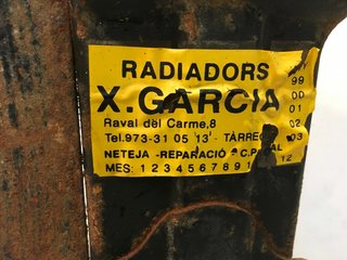 Radiador Agua Mitsubishi Pajero II