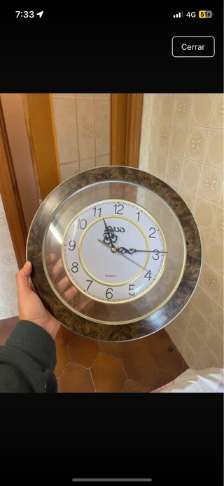 Reloj de pared redondo Quartz
