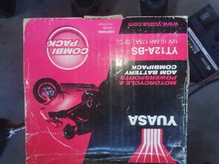 Batería Yuasa YT12A-BS Moto/Quad/Barco