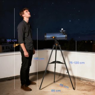 Telescopio con trípode
