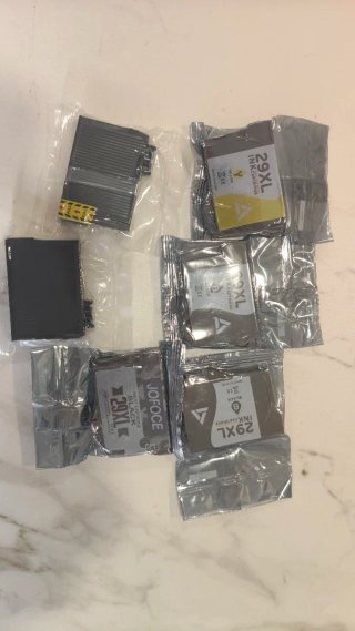 Tintas Epson 29 y 29XL (Negro y Amarillo)