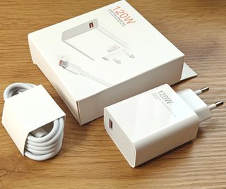 120W Cargador compartible Samsung Xiaomi OPPO