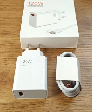 120W Cargador compartible Samsung Xiaomi OPPO