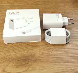 120W Cargador compartible Samsung Xiaomi OPPO