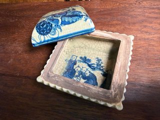 Caja de porcelana china doseño Ge-Ware