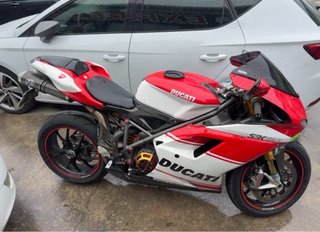Ducati 848 SBK Roja y Blanca