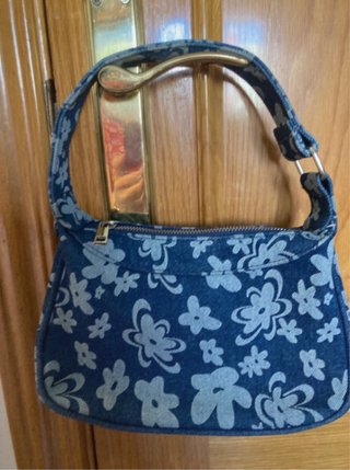 Bolso vaquero estampado floral