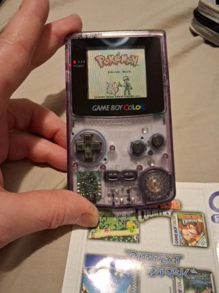Nintendo Game Boy Color Morado Transparente